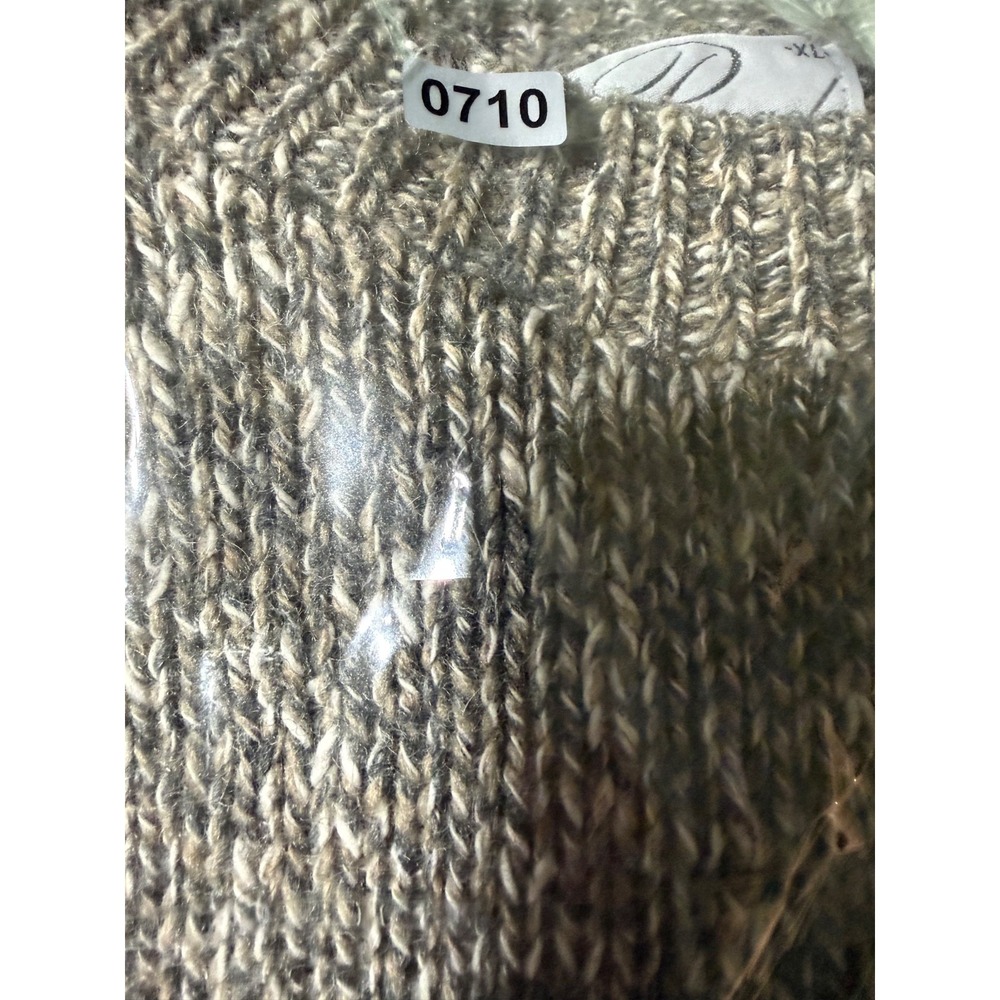 Vintage Pinnacle XL Crewneck Sweater Made in USA Wool Acrylic Cotton Blend 80s 9 - Picture 9 of 9